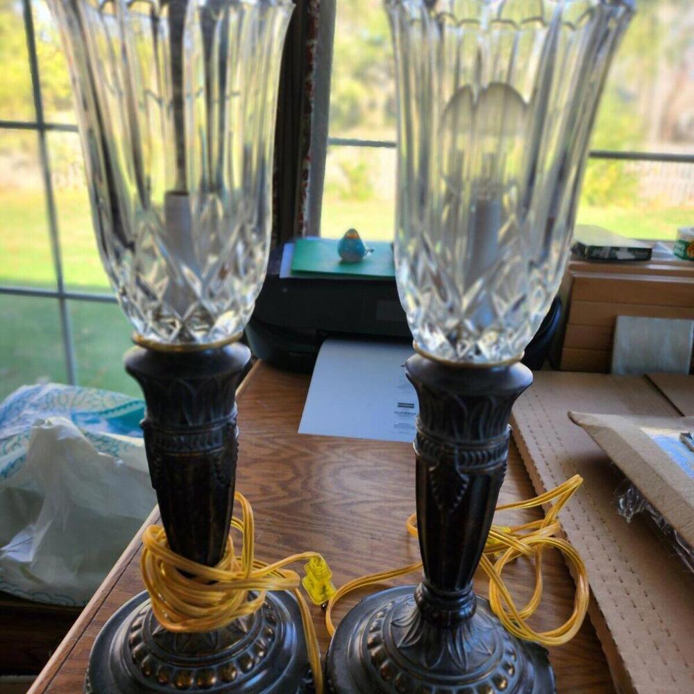 Set of Two Vintage Berman Lamps